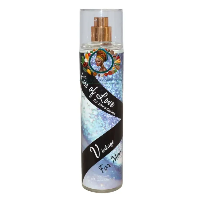 Kiss of love vintage for men body mist 236ml
