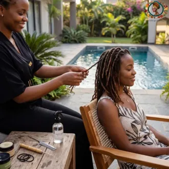 Retouche de dreadlocks