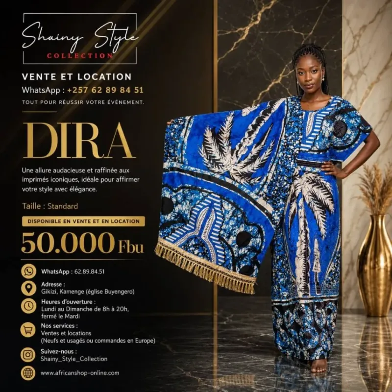 Dira Palmier blue