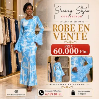 Robe blue ciel