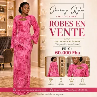 Robe rose