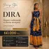Dira blue jaune dos ouvert
