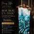 Boubou en tissue turquoise