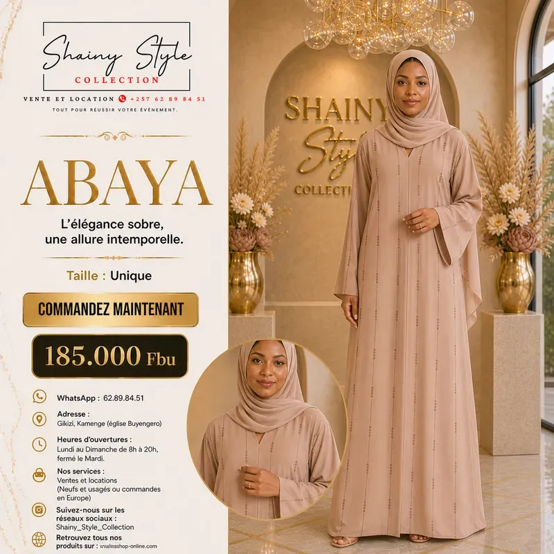Abaya chocolate