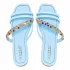 Sandale blue ciel