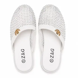 Babouches shoes blanc