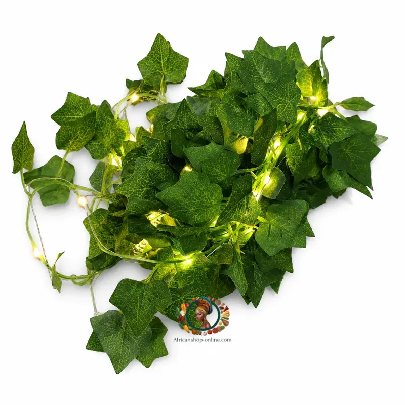 Feuilles lumineuses vert foncé