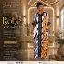 Robe boubou orange