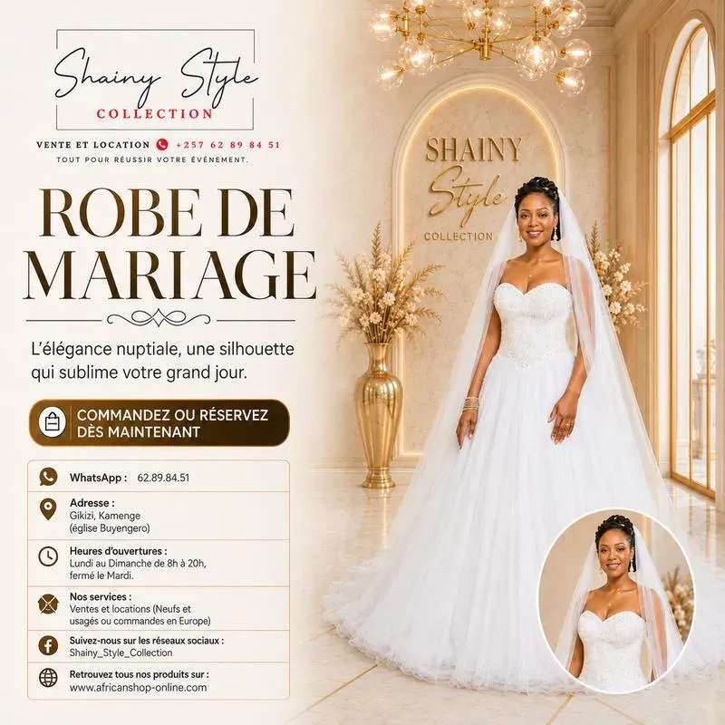 Robe de mariée (Taille Medium)