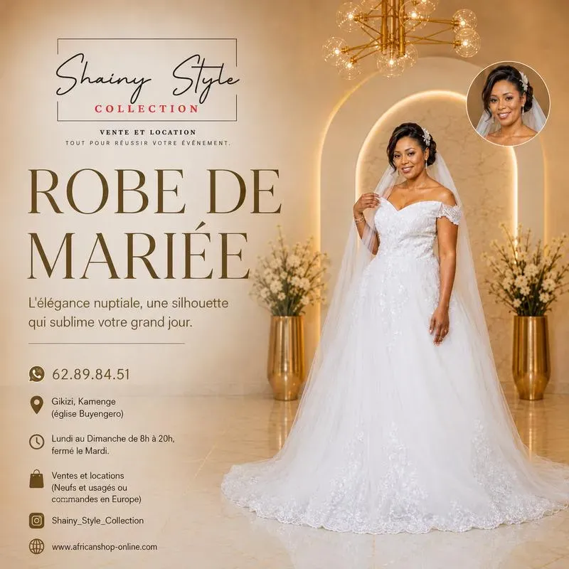 Robe de mariée épaules ouvertes
