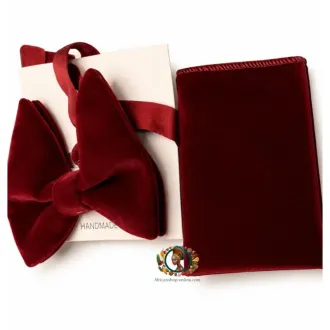 Noeuds papillons rouge