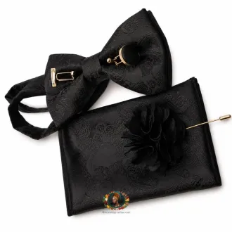 Noeuds papillons Noir