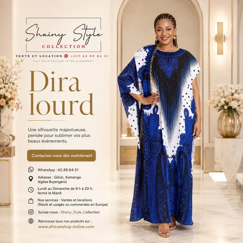 Dira lourd blue blanc