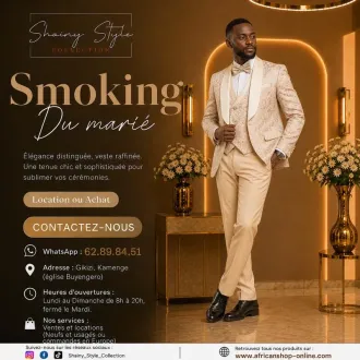 Smoking champagne 3pc