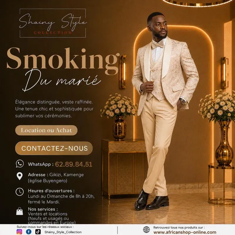 Smoking champagne 3pc