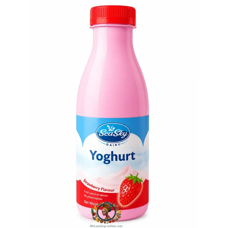 Seasky yoghurt Fraise 500ml