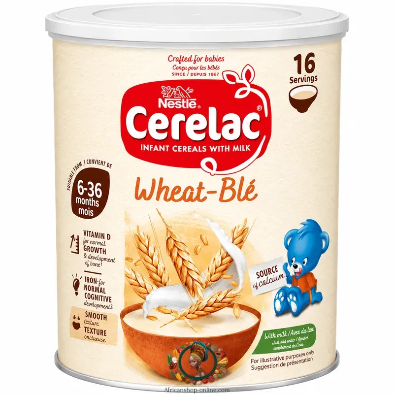 Cerelac Wheat 6-36mois 400gr