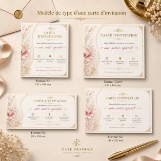 Cartes d’invitation