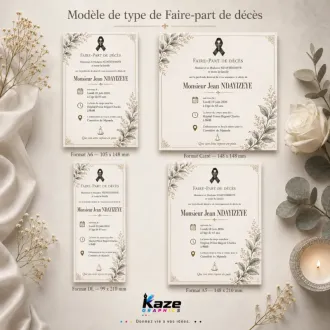 Faire-part de décès