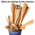 Bâtons de mélange en boix artisanaux