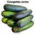 Courgettes verte