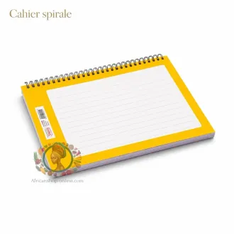 Cahier spirale - ligné