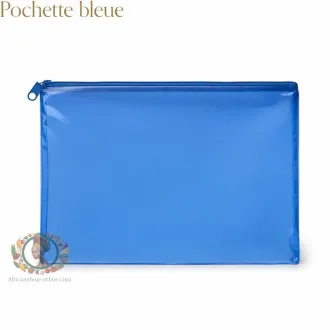 Pochette bleue