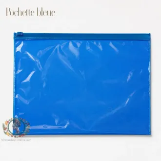 Pochette bleue