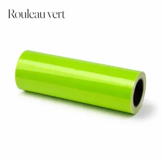 Rouleau adhésif vert