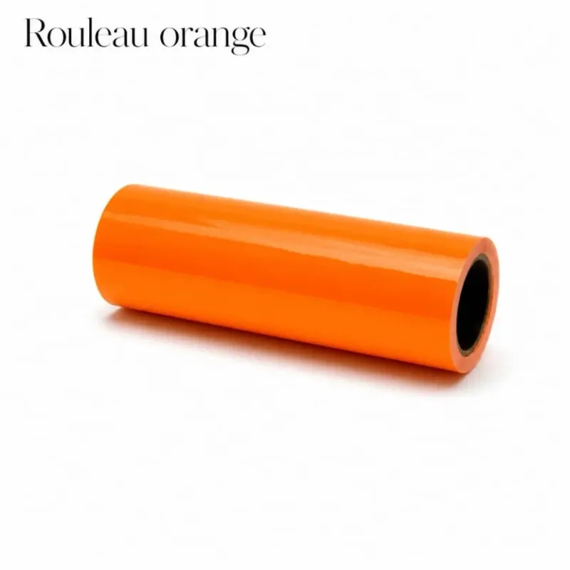 Rouleau adhésif orange