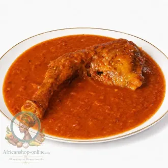 Poulet à la sauce tomate (1/4)“Sur précommande”